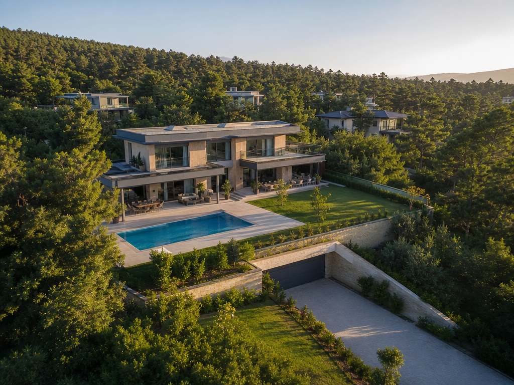 Modern mimari tasarım #10 — Render Lab ile AI render — AI mimari render, BentoMesh Keşfet
